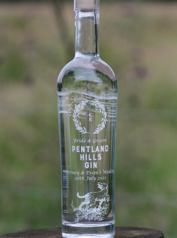 50cl Bottle of Gin & Gin Minature