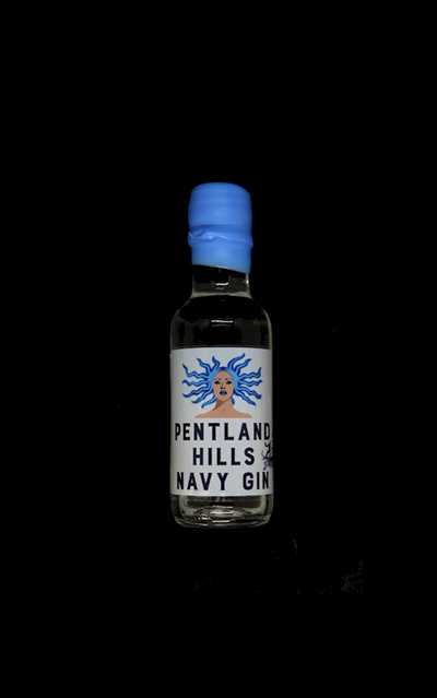 Navy Strength Pentland Hills Gin Miniature